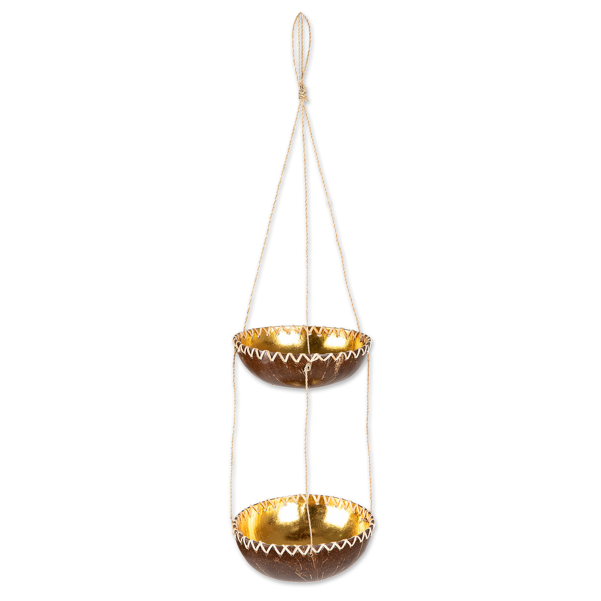 Mercer41 Meeya Handmade Coconut Shell Hanging Planter Wayfair